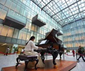 南京一医院摆放700万元钢琴 称用音乐缓解病痛